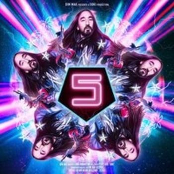 Обложка «Mayhem (5Oki 2018)» — Steve Aoki, Quintino