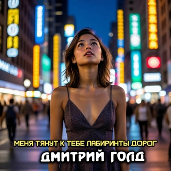 Обложка «Меня тянут к тебе лабиринты дорог» — Дмитрий Голд