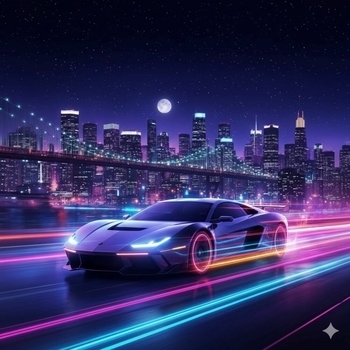 Музыка В Машину, ФОНК, Музыка в авто, Музыка в дорогу, Ночные гонки — Midnight Drift: Phonk Ride 2025