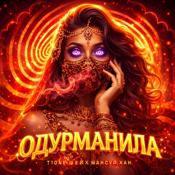 Обложка «Одурманила» — Хан, T1One, Шейх Мансур
