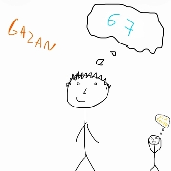 Обложка «67 (Six Seven)» — Gazan