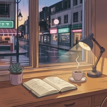Обложка «Фоновый lofi для учебы и уроков» — Музыка для учёбы, Музыка для концентрации, Фоновая музыка, Музыка для уроков
