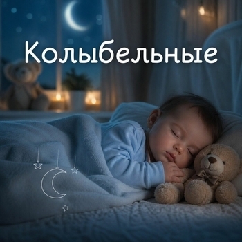 Обложка «Спокойствие ночного детства» — Детские колыбельные, Музыка для сна младенцев, Музыка для сна малыша, Музыка для  сна, Колыбельная музыка для детей и младенцев, КОЛЫБЕЛЬНЫЕ