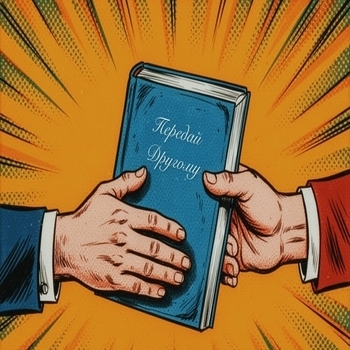 Обложка «Передай другому» — Коля Маню