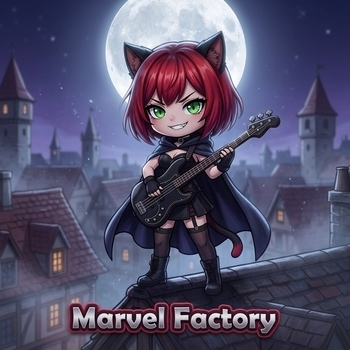 Обложка «Кошка, зомби и дракон» — Marvel Factory