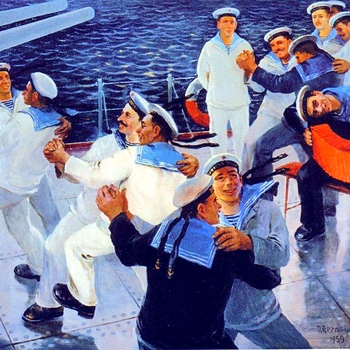 Оформление подборки «Песни о морском флоте»