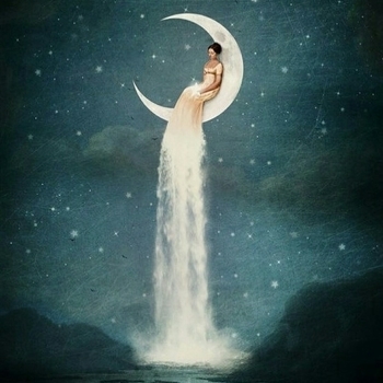 Оформление подборки «Moon River»