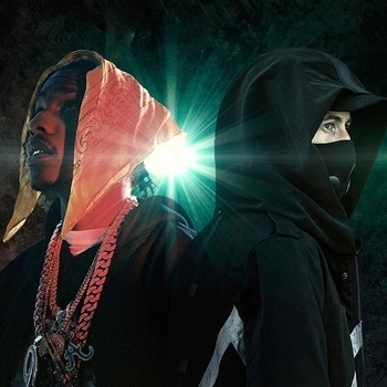 Обложка «Live Fast» — Alan Walker, Asap Rocky