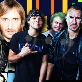 Обложка «Lighter (2024)» — David Guetta and Galantis, 5 Seconds of Summer