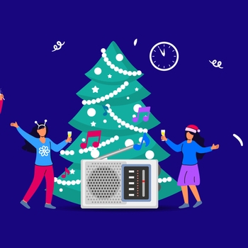Эмблема радио «SomaFM: Department Store Christmas»