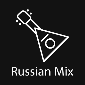 Эмблема радио «Radio record: Russian Mix»